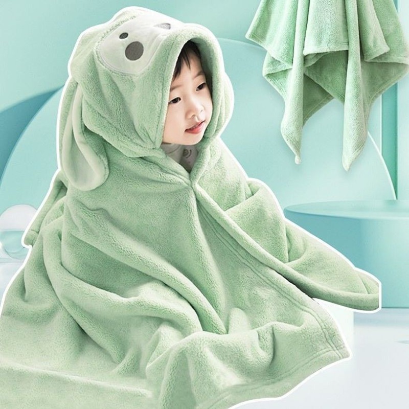 Hooded Bath Towel - Badhanddoek met capuchon voor jongens en