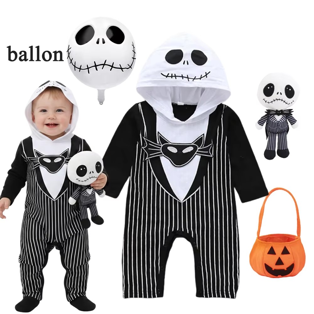 Baby Clothing Discount - Baby Jongens Romper met capuchon Halloween