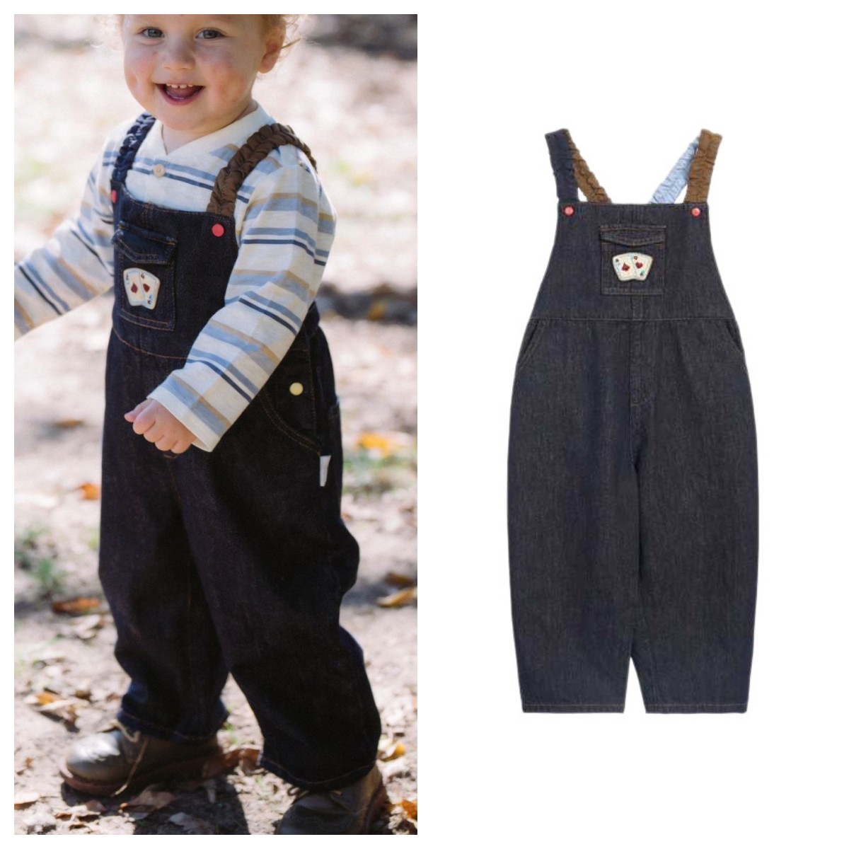 Baby Overall Denim - Kinderoveralls 2026 Lente Nieuwe Baby Jongens