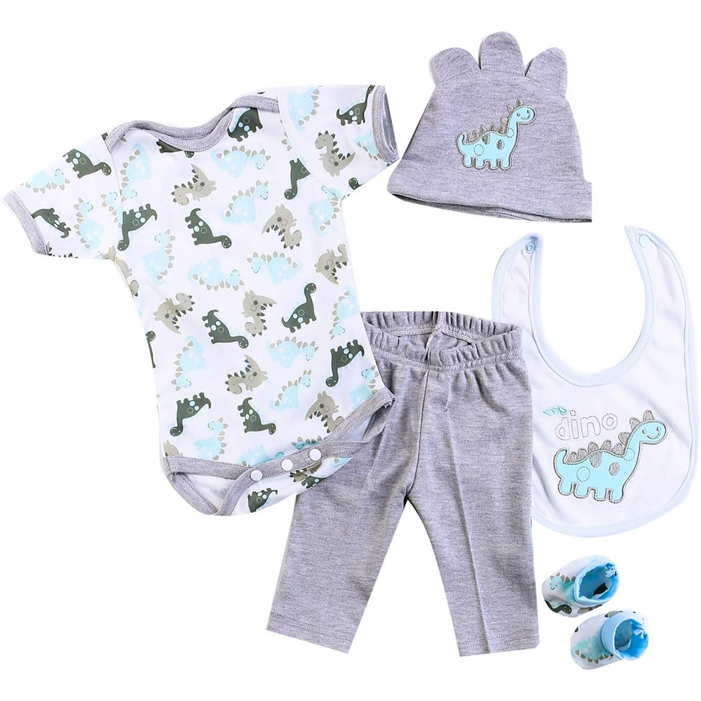 Baby Clothing Discount - Reborn poppen babykleertjes dinosaurus outfits voor
