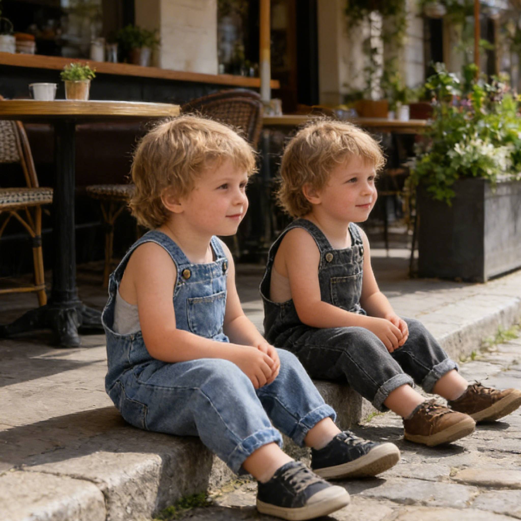 Baby Overall Denim - Baby's Denim Jumpsuit Babyjongens 2026 Meisjesbroeken