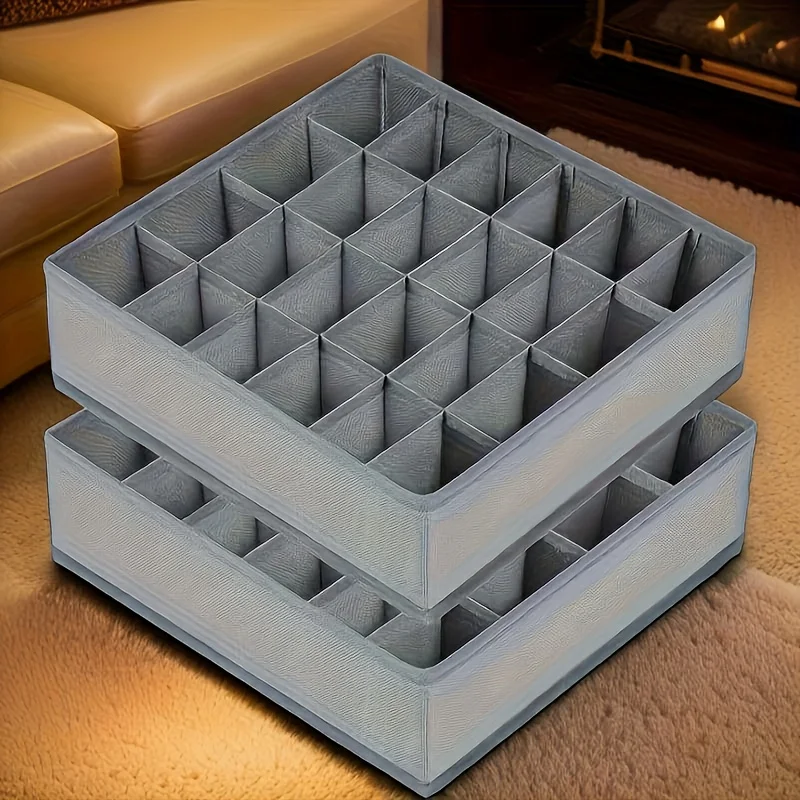 Baby Clothing Organizer - 24-delige opvouwbare kledingopbergbox van stof voor