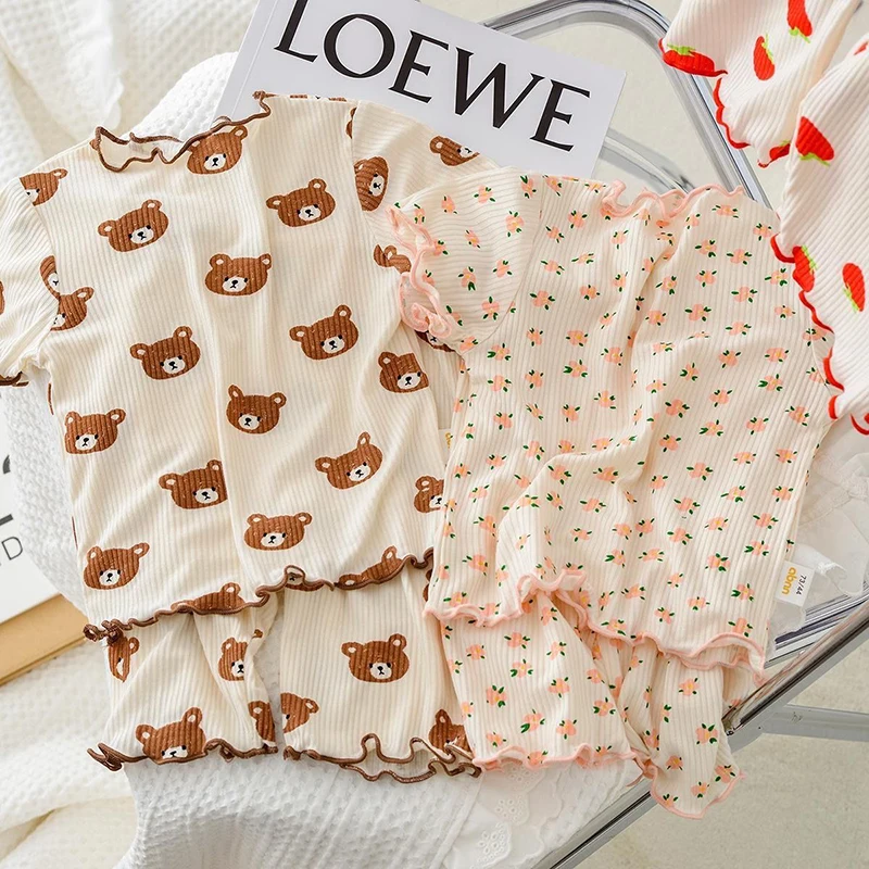 Baby Clothing Essentials - 2026 Zomer katoen cartoon casual Pyjama