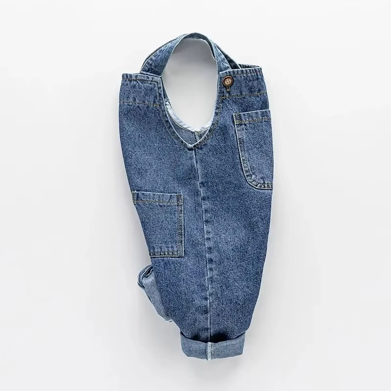Baby Overall Denim - Lente en herfst nieuwe kinderen casual