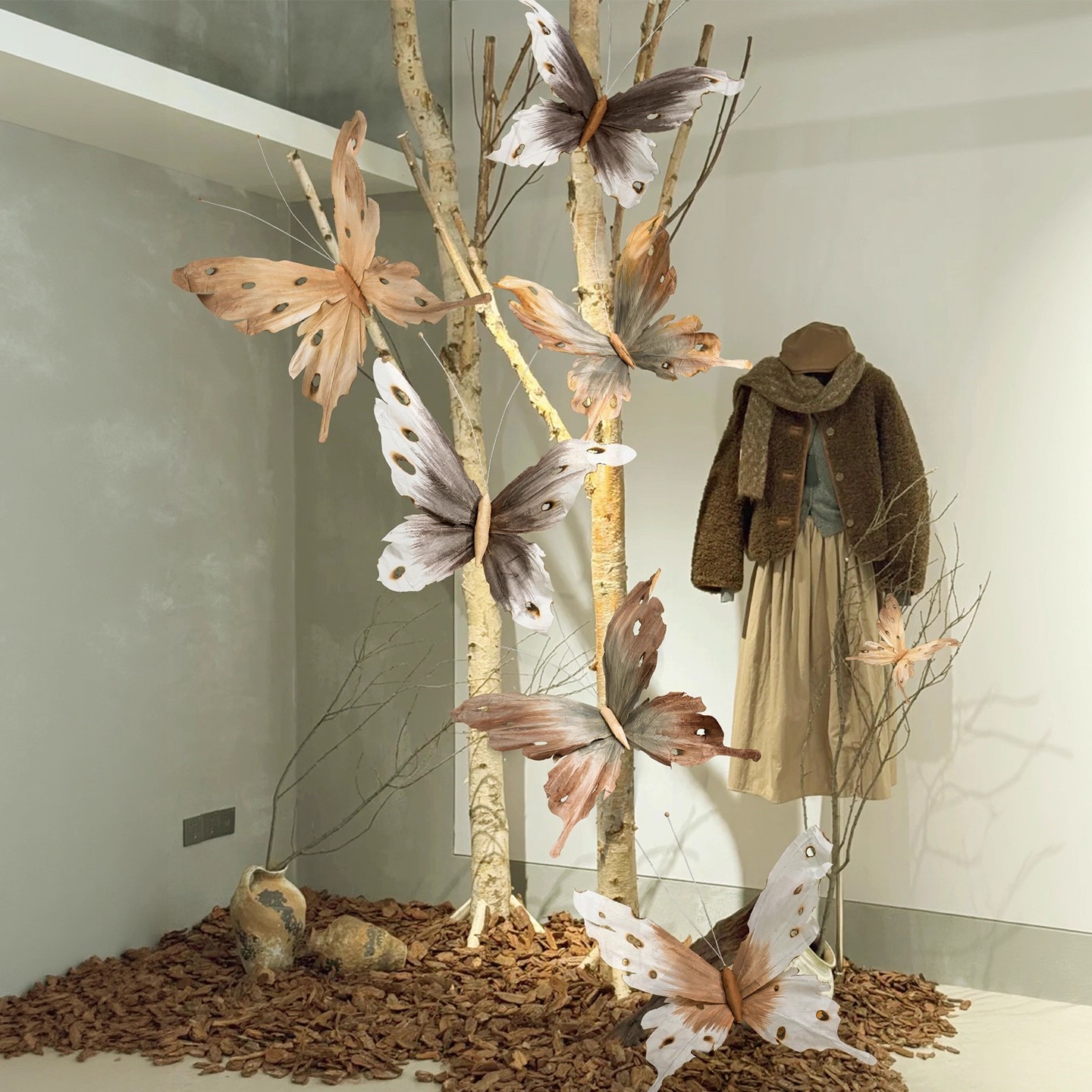 Baby Clothing Display - CX Indoor Herfst Herfst Vlinder Beauty