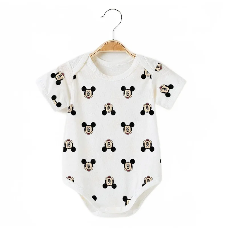 Baby Clothing Online - Unisex babyrompertjes Cartoon Mickey jumpsuits met