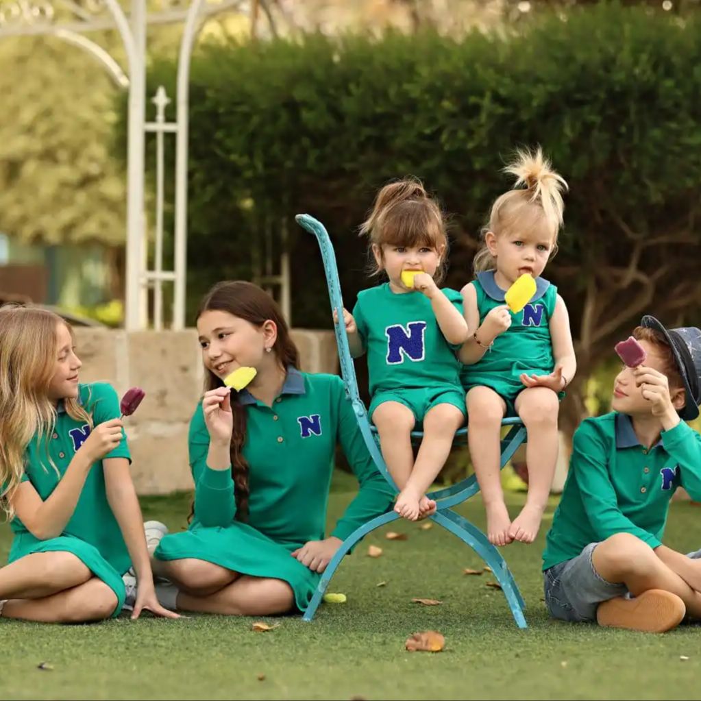 Baby Clothing For Summer - 2026 Mali's SS Green Polo Collectie