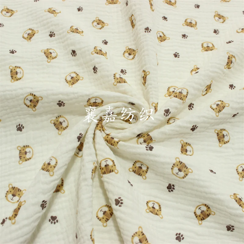Baby Clothing Organic Cotton - 100X135cm Baby Katoenen Gaas Crêpe Tijgerkop