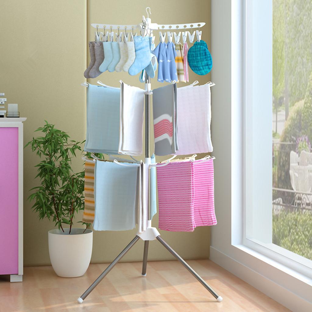 3-laags opvouwbaar droogrek ro - Baby Clothing Rack recensie en prijs