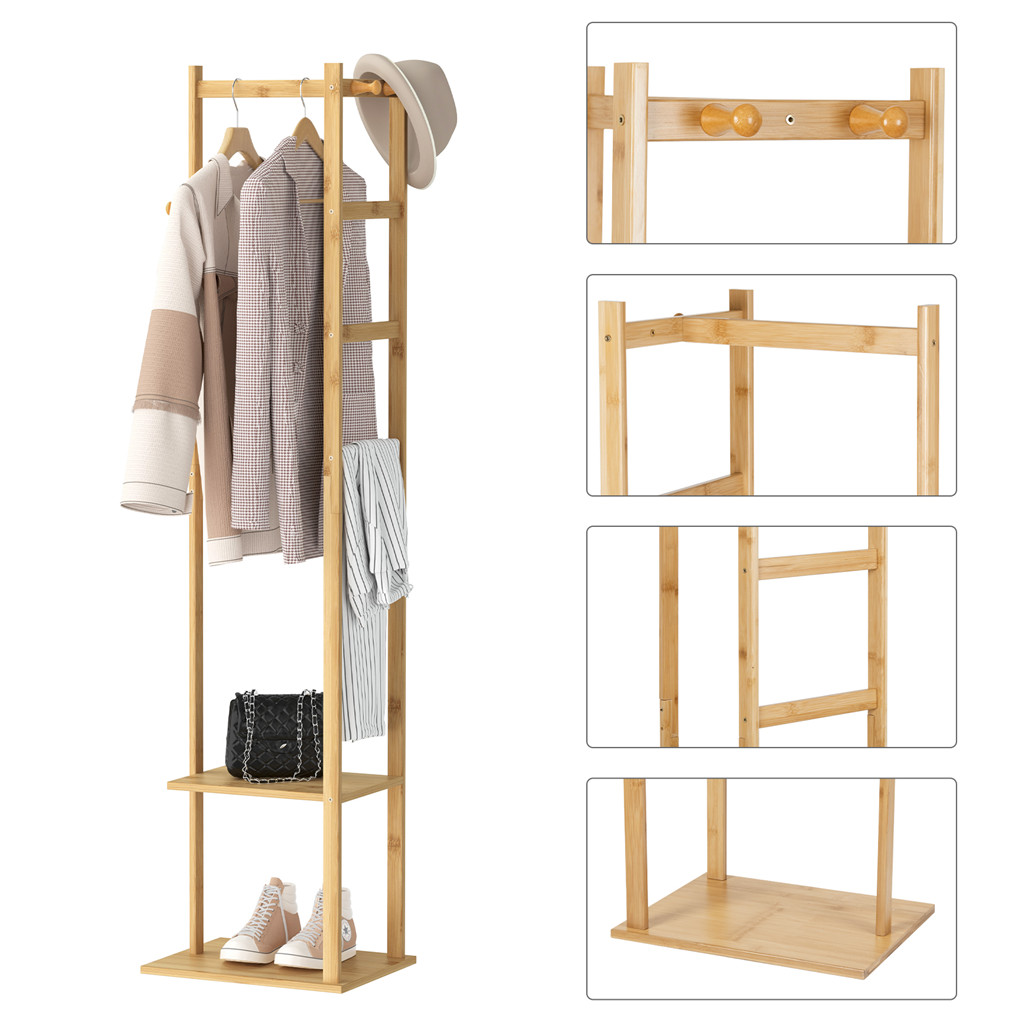 Bamboe kledingrek, kledingrek  - Baby Clothing Rack recensie en prijs