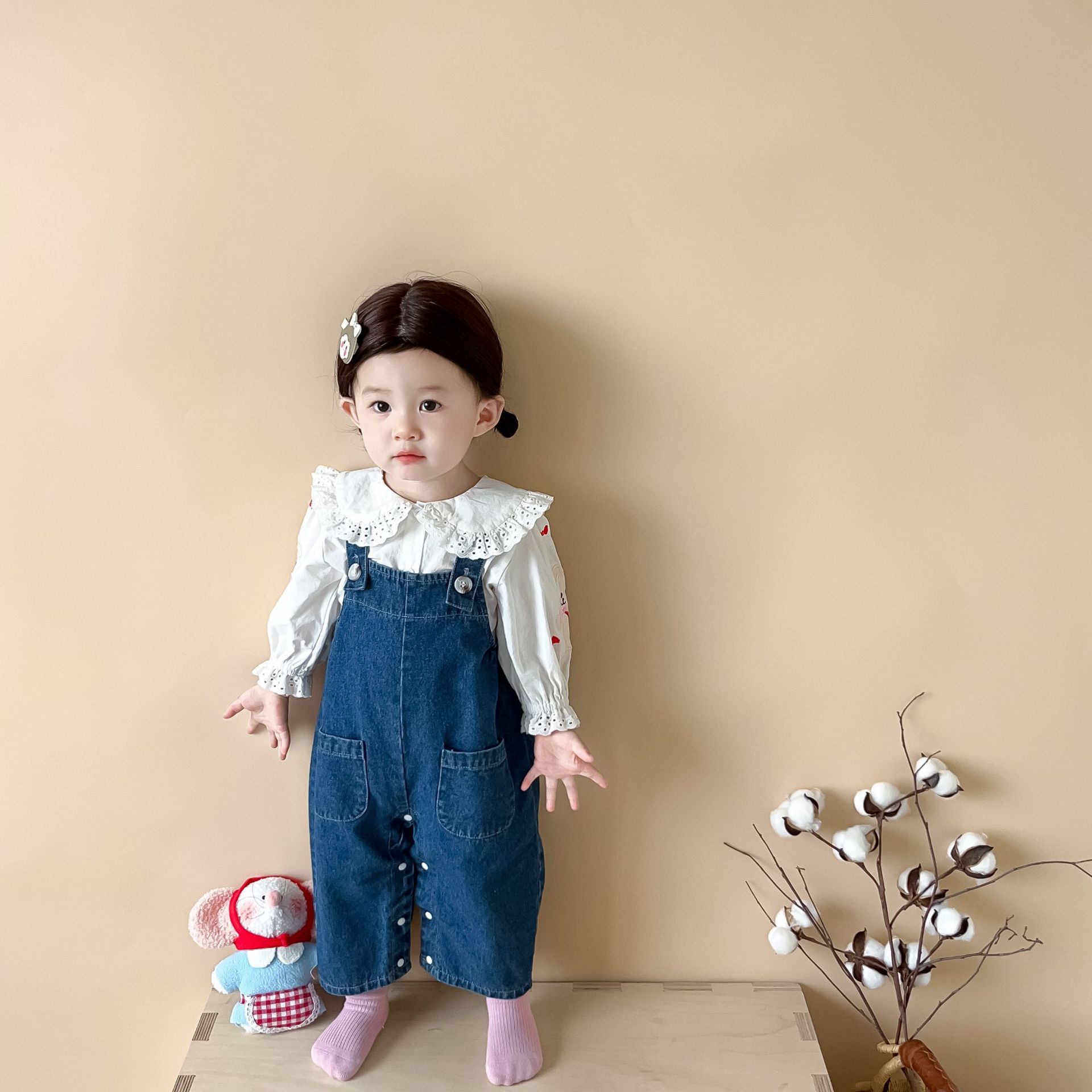 Schattige Baby Meisjes Overall - Baby Overall Denim recensie en prijs