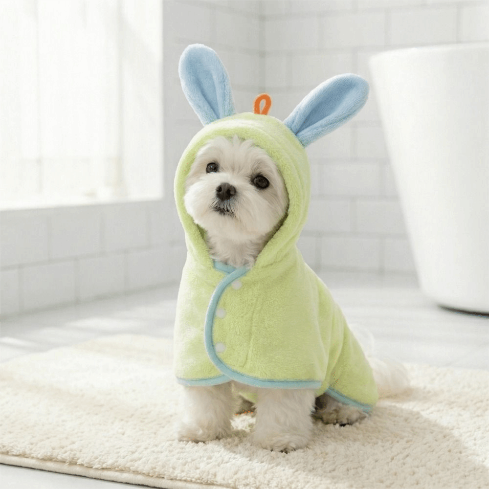 Superabsorberende hondenbadjas - Hooded Bath Towel recensie en prijs