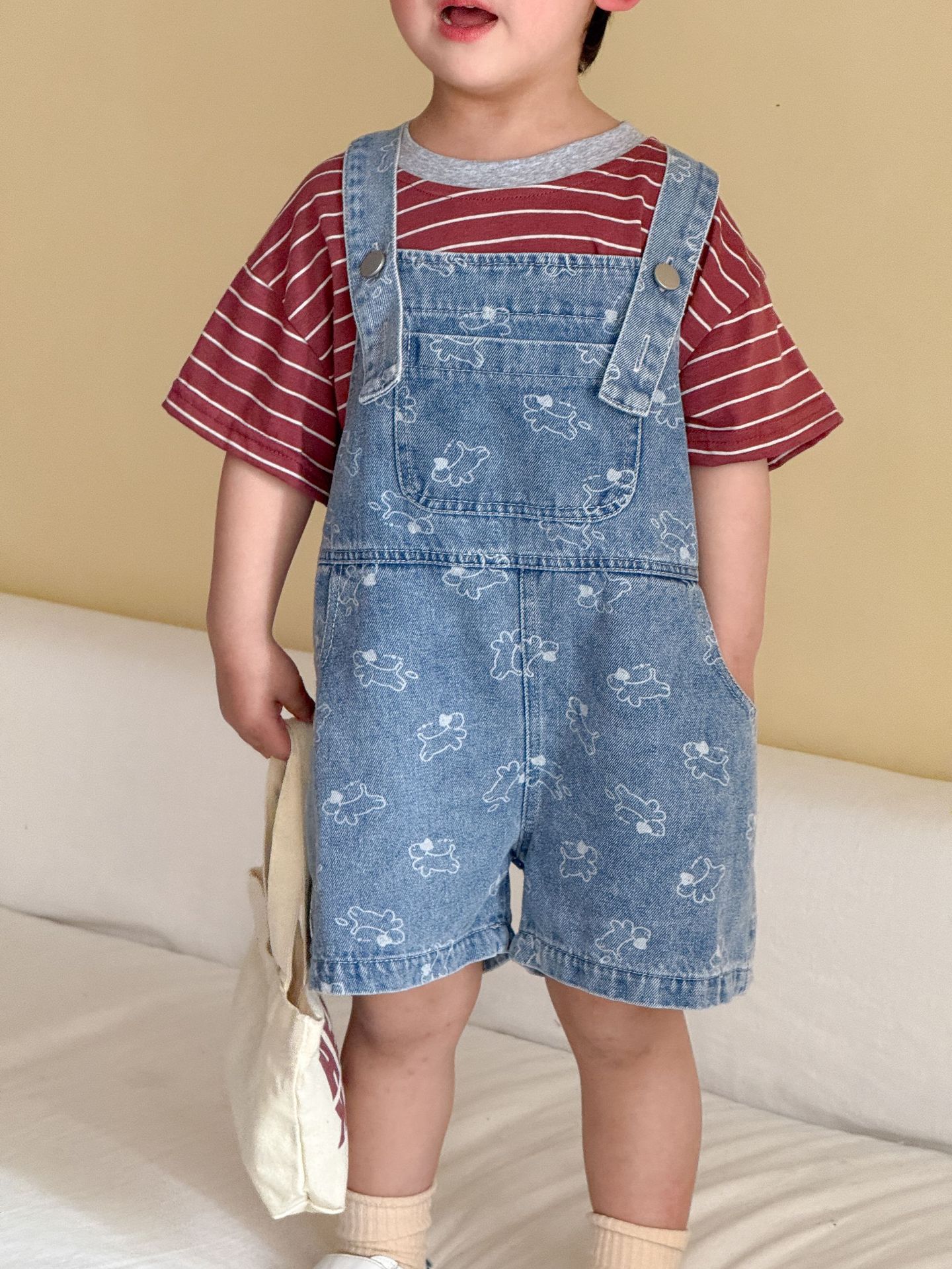 2026 Zomer Nieuwe Kinderen Den - Baby Overall Denim recensie en prijs