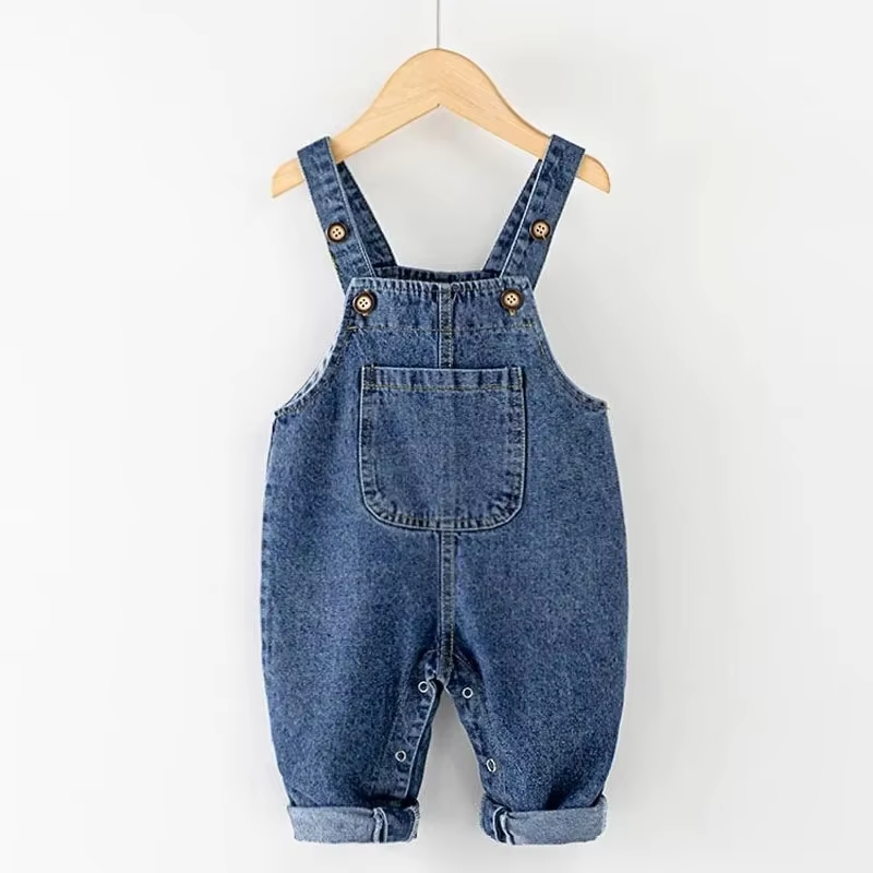 Lente en herfst nieuwe kindere - Baby Overall Denim recensie en prijs