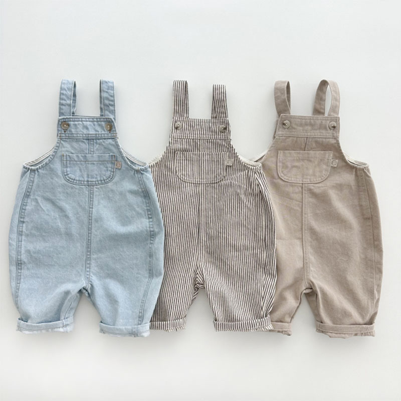 2023 Lente Zomer Kinderen Jong - Baby Overall Denim recensie en prijs
