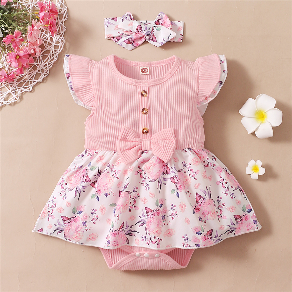 0-18 Maanden Meisje Bloemen Ro - Baby Clothing Online recensie en prijs