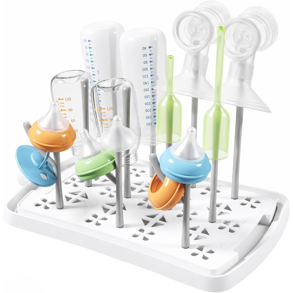 Droogrek voor babyflessen met  - Baby Clothing Rack recensie en prijs