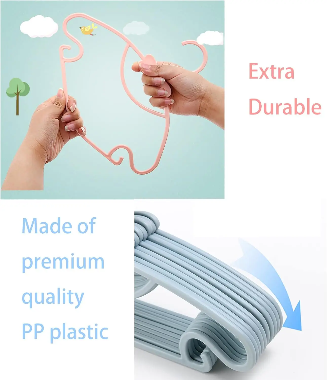 Babykledingrekken Plastic Hand - Baby Clothing Rack recensie en prijs