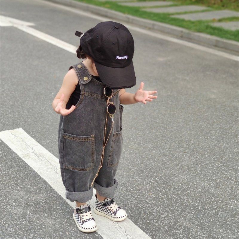 2-9 jaar Kinderjeansbroek Kore - Baby Overall Denim recensie en prijs