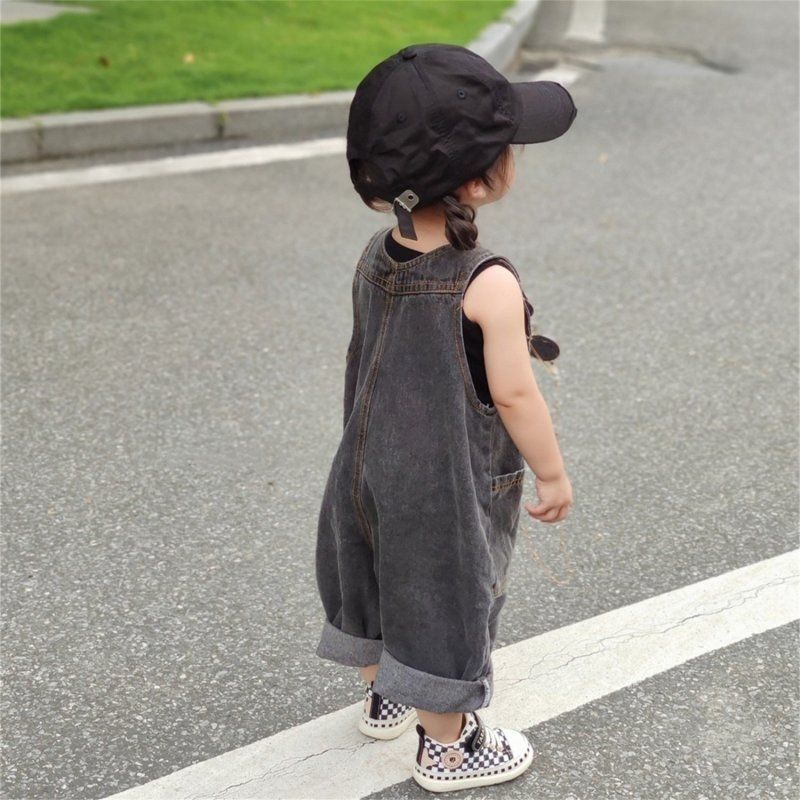 2-9 jaar Kinderjeansbroek Kore - Baby Overall Denim recensie en prijs