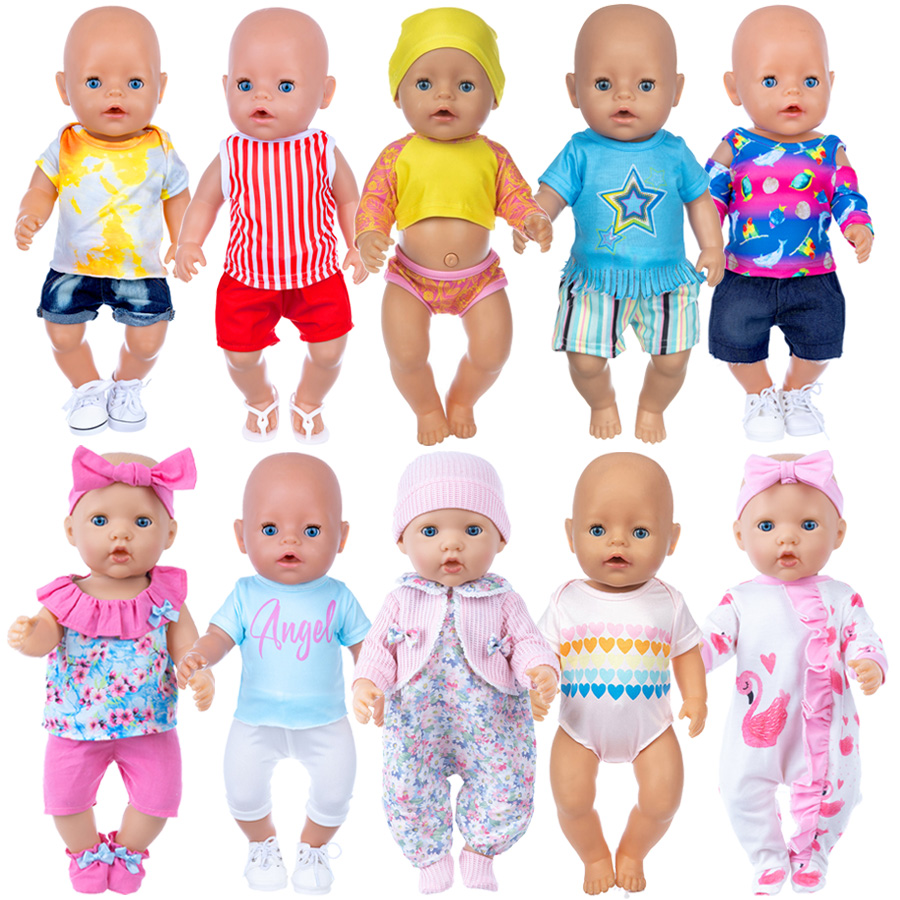 Poppenkleertjes voor 18 inch R - Baby Clothing Essentials recensie en prijs