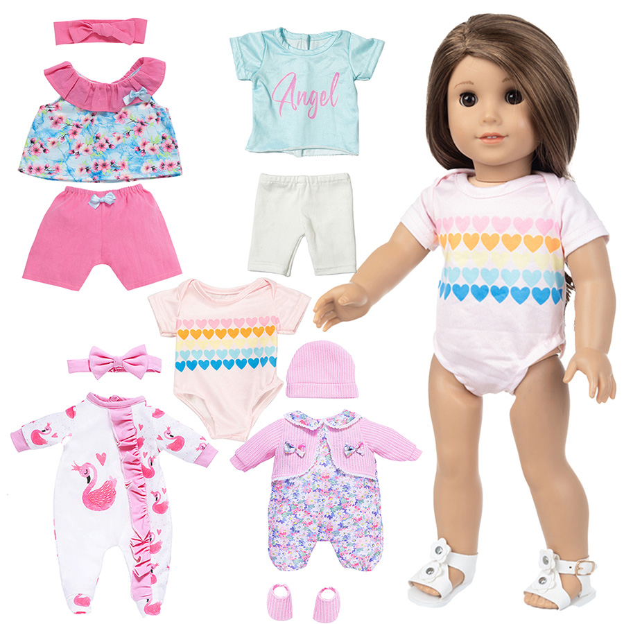 Poppenkleertjes voor 18 inch R - Baby Clothing Essentials recensie en prijs
