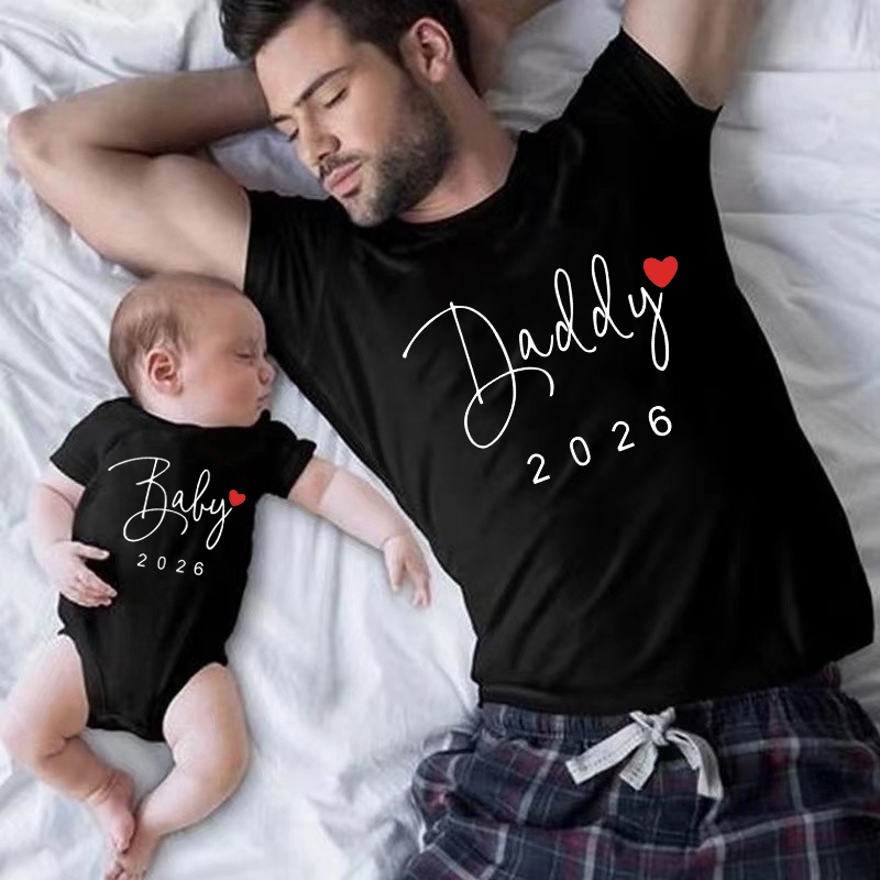 Grappige Baby Daddy Mama 2026  - Baby Clothing For Summer recensie en prijs